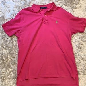 Pink Ralph Lauren Polo Medium